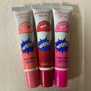 3 Pcs Peel-off Lip Stain